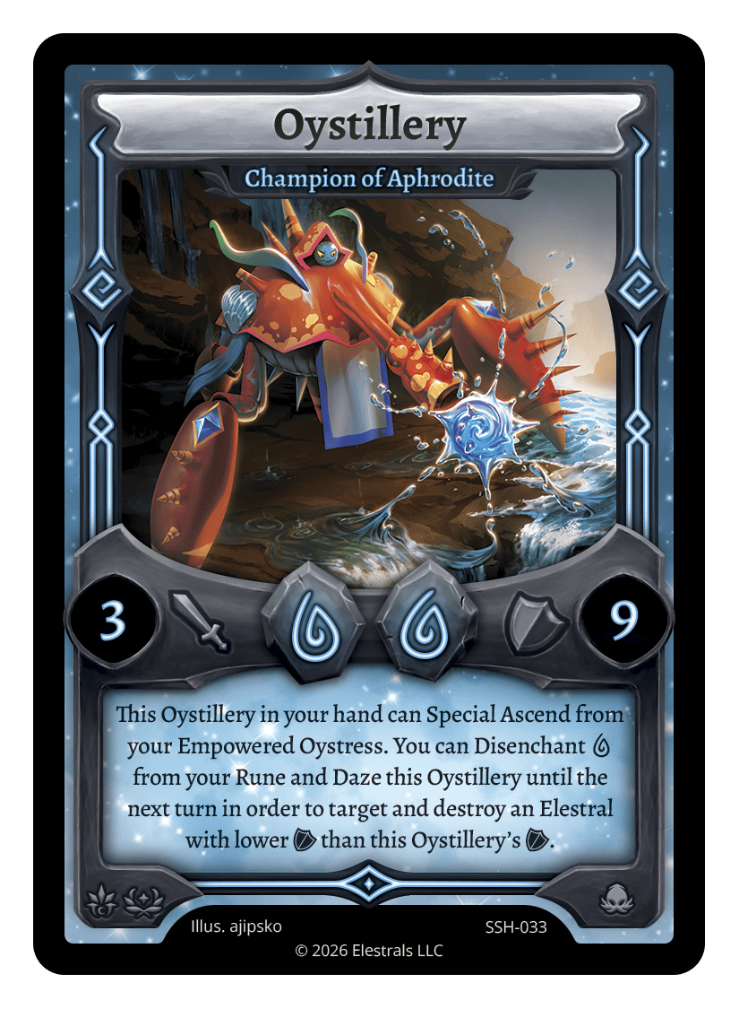 Oystillery - Champion of Aphrodite - SSH-033
